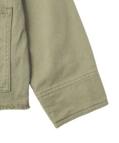 earth music&ecology 【綿100％】ノーカラーカバーオール