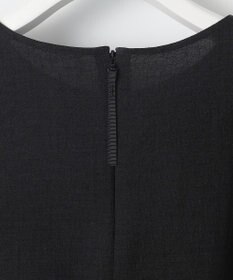 自由区 【セットアップ対応・接触冷感・UVカット・洗える】ライトリネンライク Tブラウス