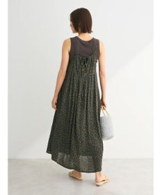 Green Parks 楊柳クレープボリュームキャミワンピース