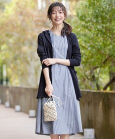 Tiaclasse 【洗える】サッカーストライプワンピース