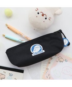 Mother garden しろたん ペンケース 黒色 ペンポーチ