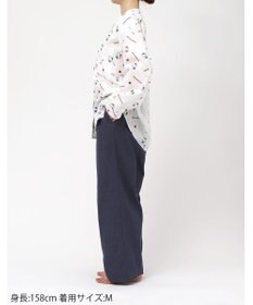 ワコール／睡眠科学 パジャマ 長袖 長ズボン 綿100%(本体) 寝返りしやすい 【睡眠科学×サンリオキャラクターズ】 レディース YDX651 睡眠科学／ワコール