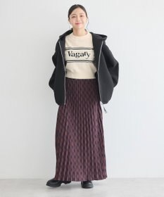 earth music&ecology フーディーダンボールジップブルゾン