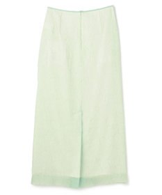 NAVE 【Nave・洗える/シアー素材】クラッシュオーガンジー スカート