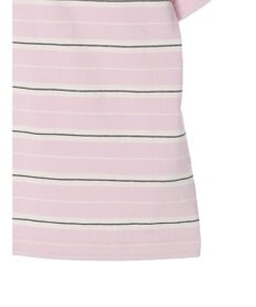 earth music&ecology 襟付きボーダープルオーバー