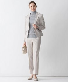 自由区 L 【洗える】カシミヤシルクブレンド タートルネックニット (検索番号:JJ47)