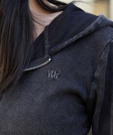 WEGO リブジップパーカー