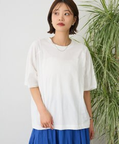 CRAFT STANDARD BOUTIQUE カットクレープワイドキリカエTシャツ