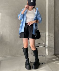 WEGO 【カップ付きインナー/SMサイズ展開】なちゅ盛れカップインアメスリタンク