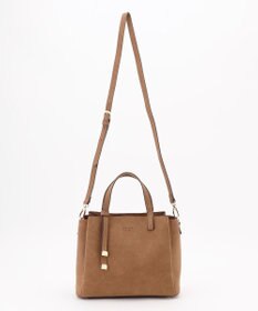 LA BAGAGERIE 【MONICA】ボウタイリボンハンドバッグ