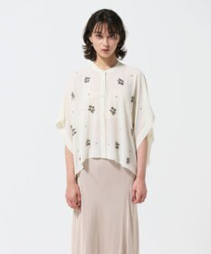 GRACE CONTINENTAL チェリーポンチョブラウス