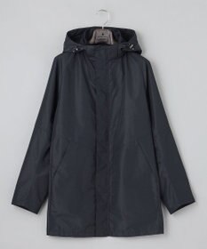 GOTAIRIKU 【ビジネスで着用可】メランジシャンブレー フーデッドブルゾン