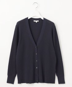 自由区 S 【アンサンブル対応・洗える】ハイツイストコットンアセテート カーディガン