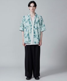 WEGO 【ユニセックス着用ITEM/MLサイズ展開】トロミアロハシャツ（S）