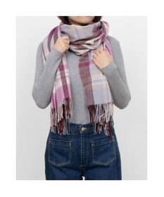 UNBILLION カシュネ cache nez / ウールメニーチェックストール