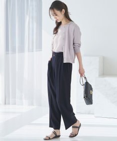 ANY SIS 【洗える】ドライオックスタック ワイドパンツ