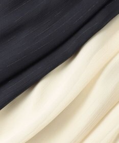 23区 L 【APPLAUDIR】クレープシフォン ドレス