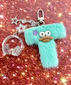 WEGO マイネーム☆モンスターぬいぐるみキーホルダー