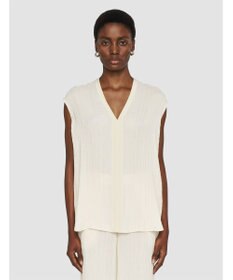 JOSEPH プリーツジャガード　ブラウス