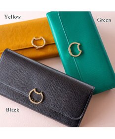 tsumori chisato CARRY ネコおこし 長財布 かぶせタイプ