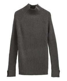 Green Parks ・Ｐｅｔｉｔ　Ｆｌｅｕｒ　ボトルネックリブニット