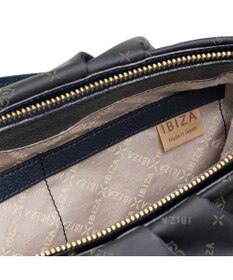 IBIZA ロゴナイロン　ショルダーバッグ