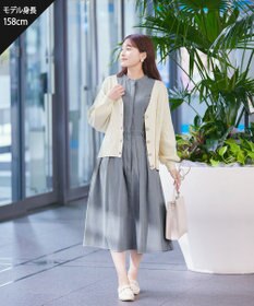 Tiaclasse 【洗える】シェルボタンカーディガン