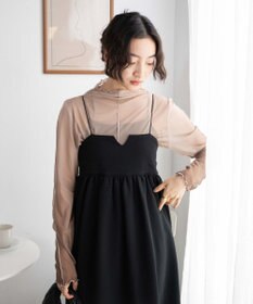 WEGO グラデーションシアーロンT