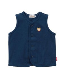 MIKI HOUSE HOT BISCUITS 【70-110cm】 接結天竺素材 ベスト