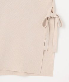 ANY L 【洗濯機可】サイドリボン ニットベスト