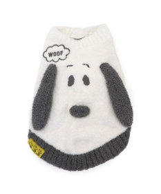 PET PARADISE スヌーピー  フェイス ニット 中型犬