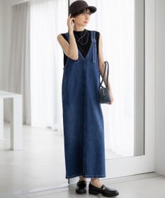 23区 L 【洗える/吊り干しOK】ヴィスコースストレッチ ノースリーブ ニット