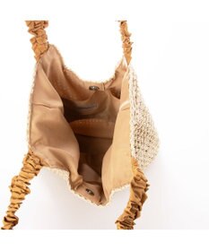 UNBILLION カシュカシュ cachecache / フリルハンドルクロッシェトート