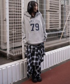 WEGO グラフィックビッグプルパーカー