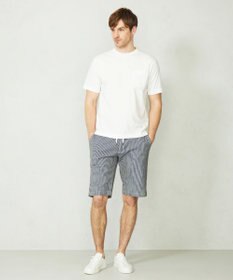 JOSEPH ABBOUD MOUNTAIN 【SPACE／UNISEX】ストライプイージーショートパンツ