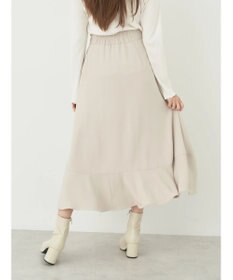 earth music&ecology ラッフルフリルイレヘムスカート