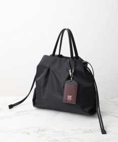 style code 【PADMA/パドマ】カードケース付　ナイロン巾着トートバッグ