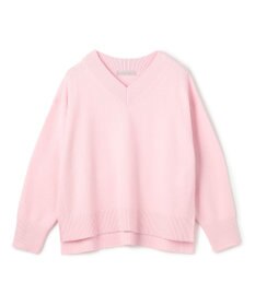 UNFILO 【野呂佳代さん着用】カシミヤブレンド Vネックニット