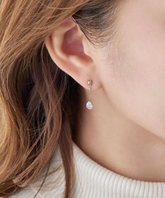 Phoebe 【 K10 】ドロップビジューイヤリング