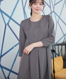 Tiaclasse L ボックスタックAラインワンピース