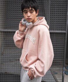 WEGO ショートグラフィックプルパーカー