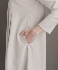 Tiaclasse L ボックスタックAラインワンピース