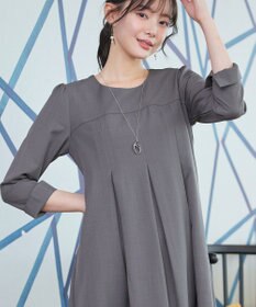 Tiaclasse L ボックスタックAラインワンピース