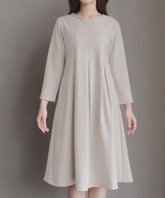 Tiaclasse L ボックスタックAラインワンピース