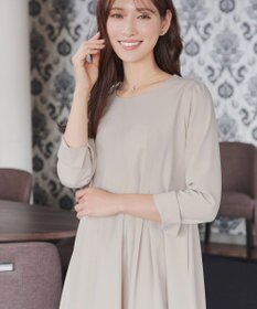 Tiaclasse L ボックスタックAラインワンピース