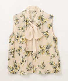 GRACE CONTINENTAL エスニックフラワー刺繍トップ