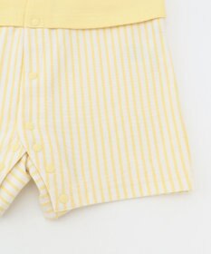 組曲 KIDS 【70cm】セーラーボーダー ロンパース