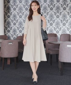 Tiaclasse L ボックスタックAラインワンピース