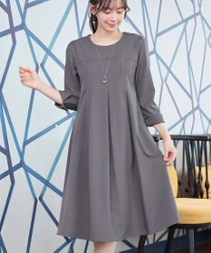 Tiaclasse L ボックスタックAラインワンピース