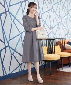 Tiaclasse L ボックスタックAラインワンピース